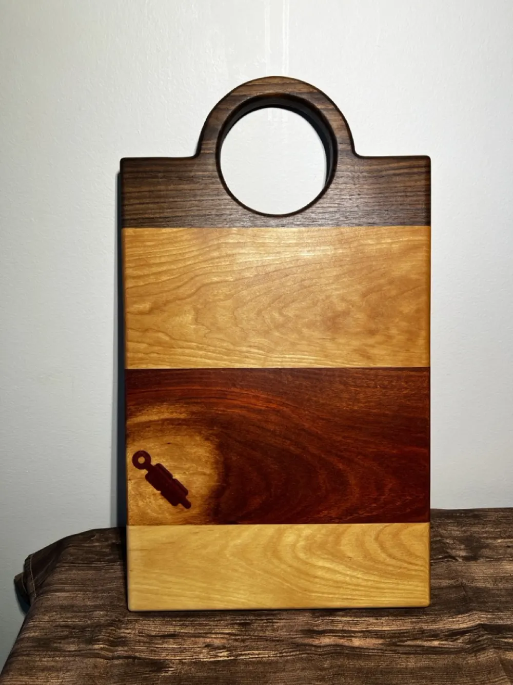TrioCraft Blend Board handmade by Wood Dust Creations